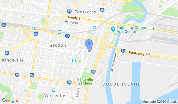 Aikikai Braybrook Aikido location Map