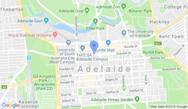 Adelaide Soul Capoeira location Map