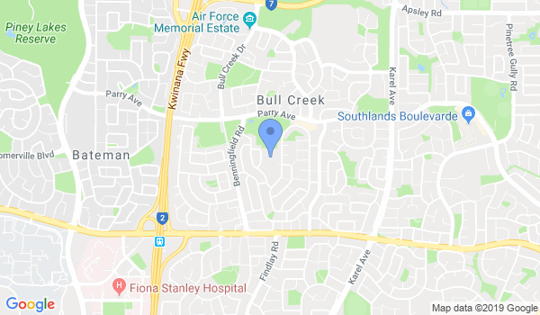 ATI Martial Arts Taekwondo Perth location Map