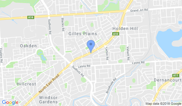 Adelaide Academy of Karate-Do Shotokan location Map