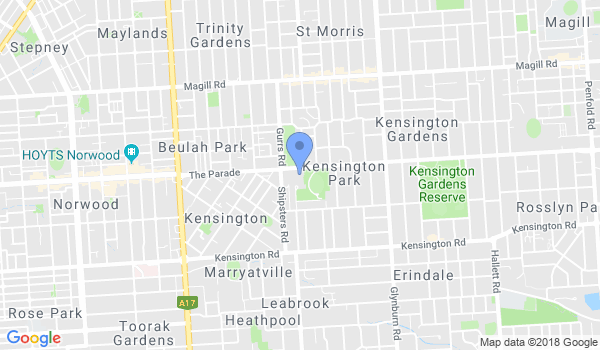 Adelaide Kyokushin Karate Club location Map