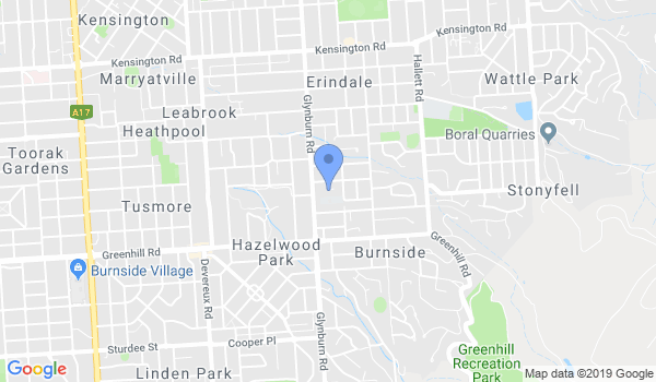 Adelaide Taekwondo Academy location Map