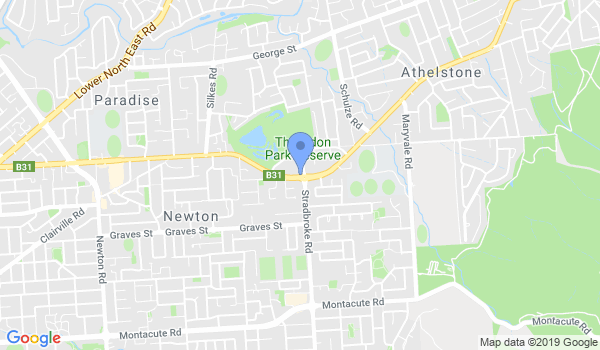 Adelaide Tang Soo Do Academy location Map