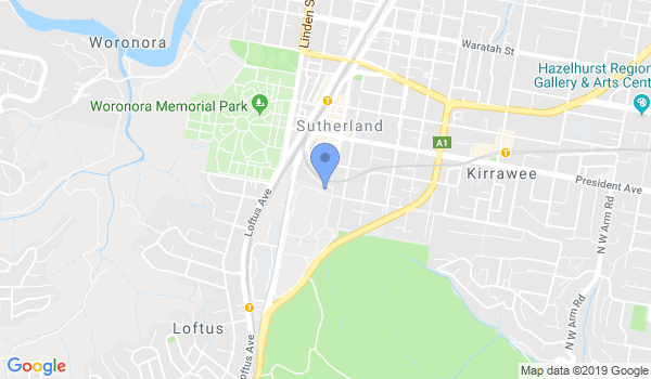 Aikido Aikikai NSW location Map