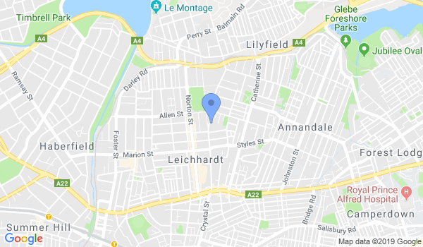 Aikido Aikikai NSW location Map