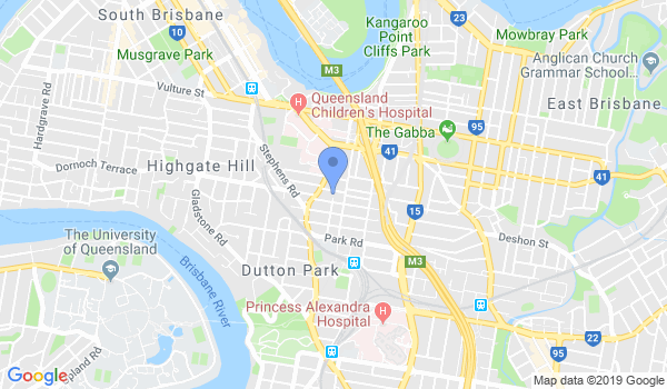 Aikido Kokikai Brisbane location Map