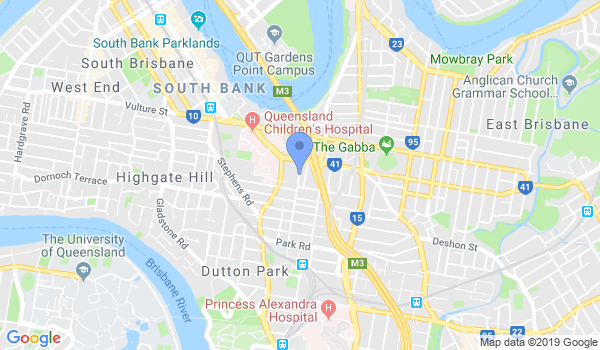 Aikido Kokikai Brisbane location Map