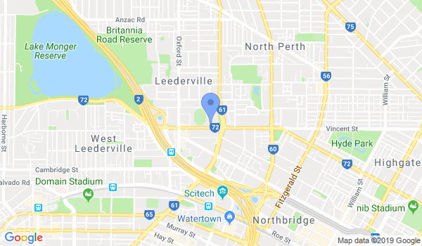 Aikido-Perth location Map