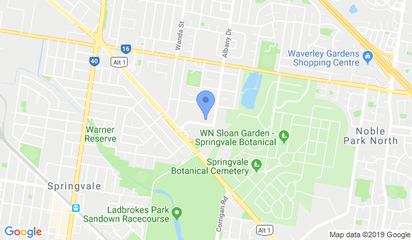 Aikido Shudokan Oakleigh location Map