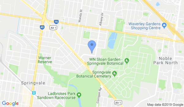 Aikido Shudokan Springvale location Map