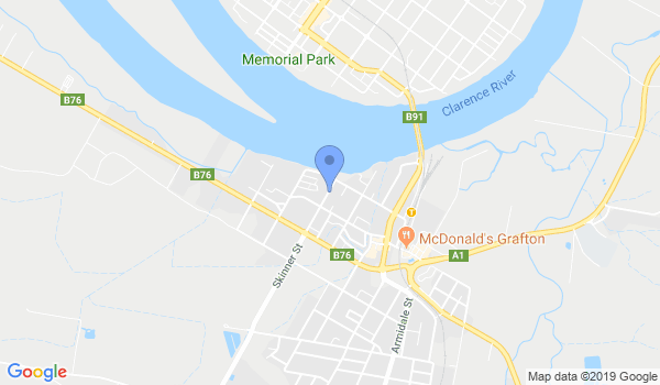 Aikido Yuishinkai Grafton location Map