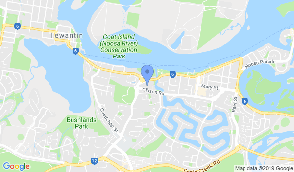 Aikido, AikiKai/AKI Fudoshin Dojo, Noosa,Sunshine Coast location Map