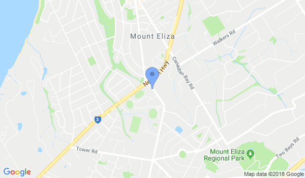 Aikido Aiki Kai Mornington Peninsula - Mt Eliza location Map
