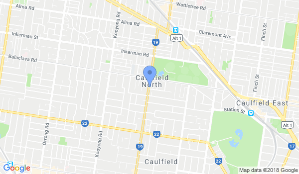 Aikido Renshinkai Melbourne - Martial Arts Classes location Map