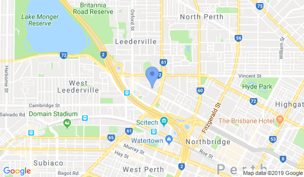 Aikido WA - A branch of Aiki kai Australia location Map