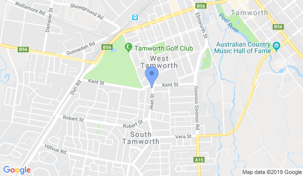 Shin Sen Dojo Tamworth location Map