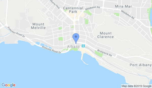 Albany Tae Kwon Do location Map
