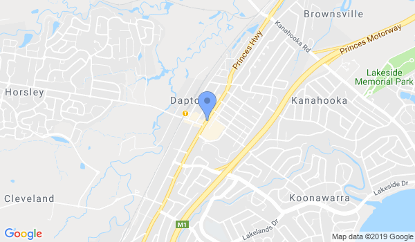 Aldred J L Taekwondo location Map