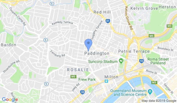 Atos BJJ Brisbane location Map