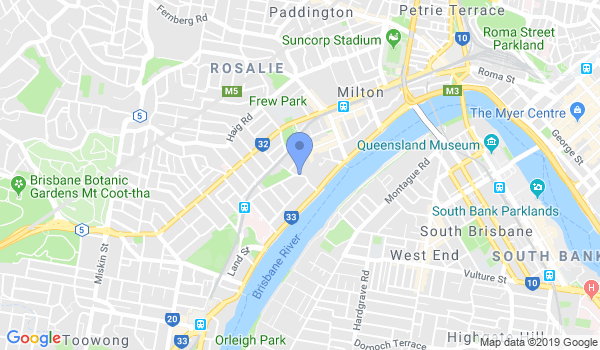 Atos Brisbane Mota-Vation Brazilian Jiu Jitsu location Map