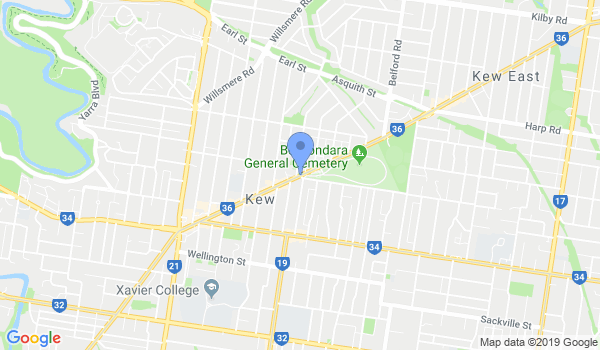 Aussie Kids Karate location Map