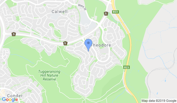 Australian Capital Taekwondo location Map