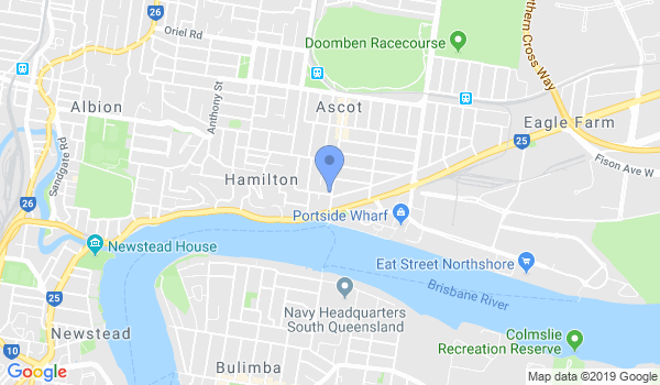 Australian GOJU KAI Karate - Hamilton location Map