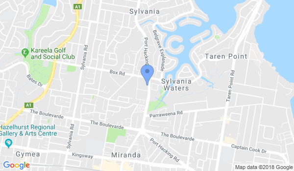 Australian Hapkido Association location Map