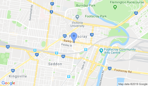 Australian Integrated Martial Arts Academy location Map