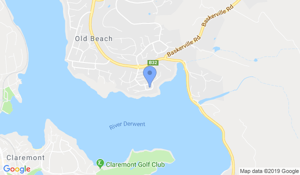 Australian Karate Federation Tasmania location Map