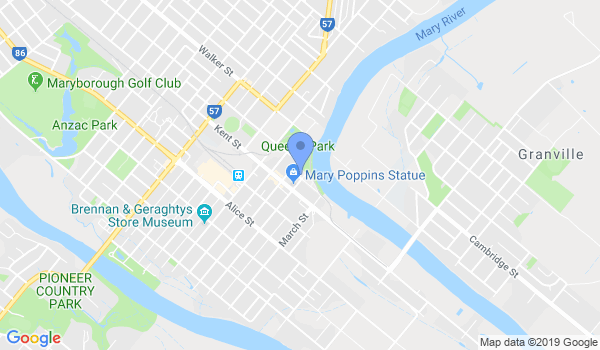 Australian Karate Academy location Map