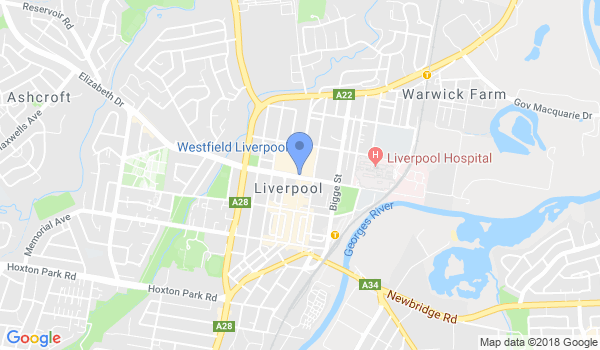 Australian Taekwondo Group location Map