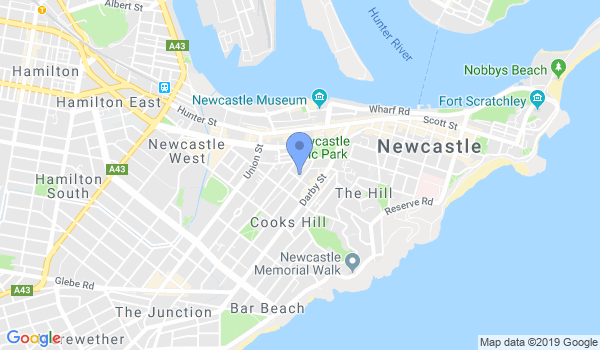 Australian Hwa Rang Do  (Newcastle Inner City) location Map