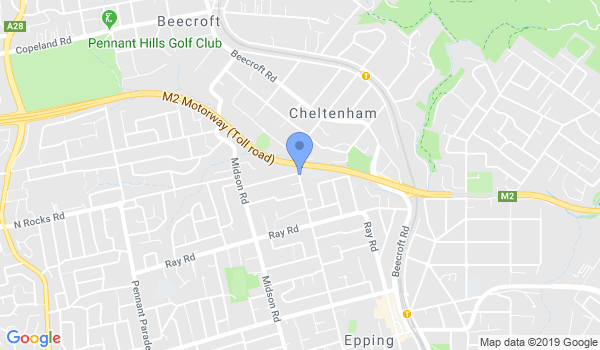 Australia's Youth Self Defence Karate Epping location Map