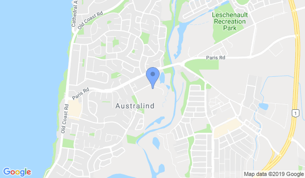 Australind Taekwondo Central location Map