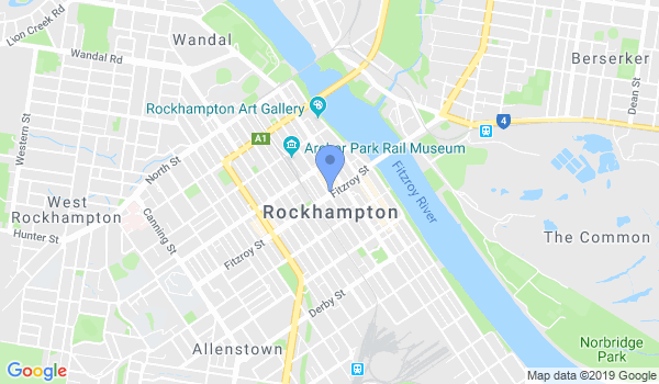 Authentic Shotokan Karate Australia location Map