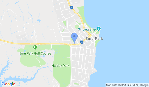 Authentic Tae Kwon Do location Map