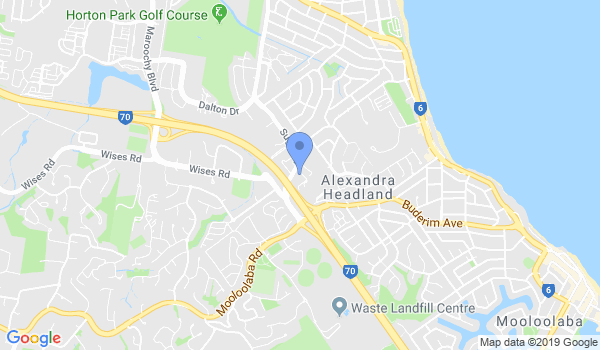 Authentic Taekwon-Do location Map