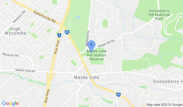 BJJ Legion13 Kalamunda Academy location Map