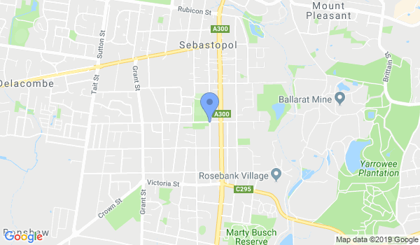 Ballarat Goju Ryu Karate Club location Map