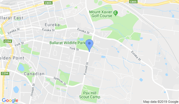 Ballarat Kendo Club location Map