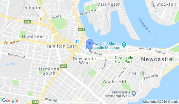 Bank Corner Boxing Gym location Map