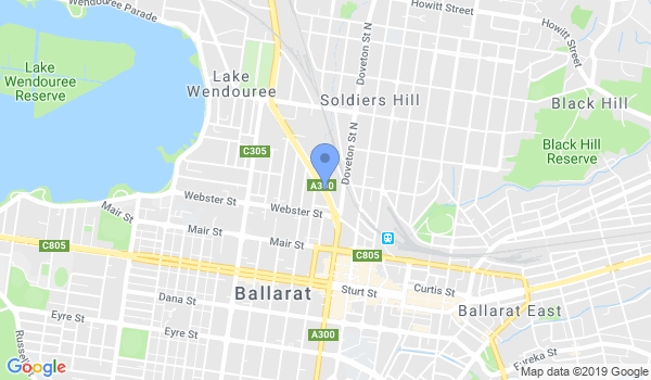 Barbarian Muay Thai location Map