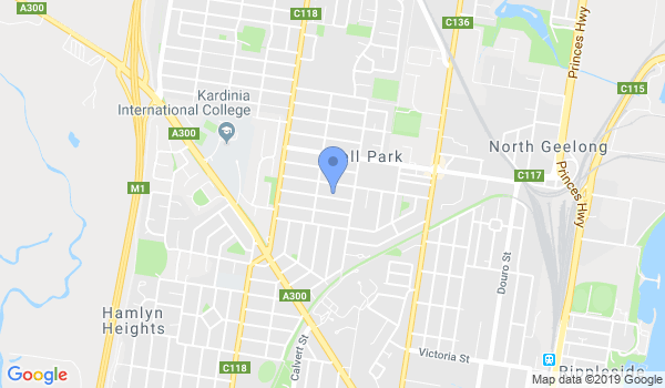 Barwon Ninjutsu Association location Map