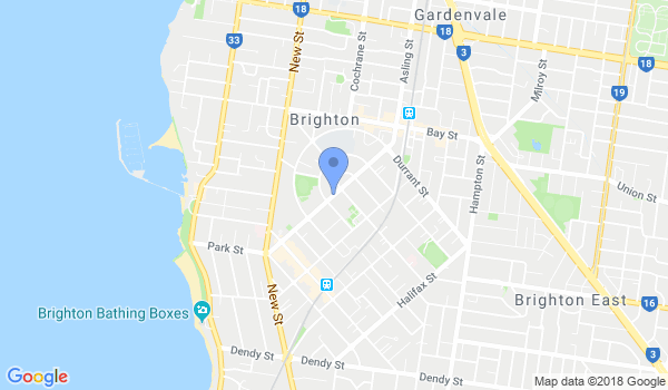 Bayside Karate & Kick Boxing Studio location Map