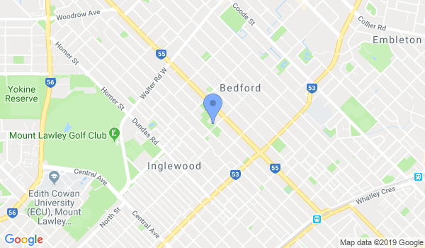 Bedford Taekwondo location Map