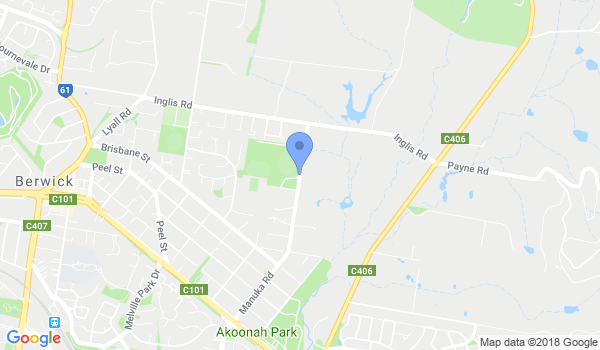 Berwick Shodokan Aikido Club location Map