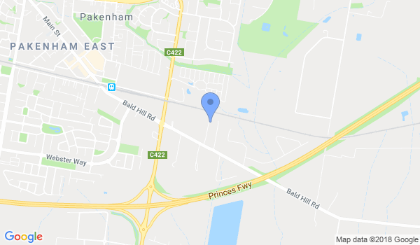 Concept Brazilian Jiu Jitsu / Will Machado Pakenham location Map