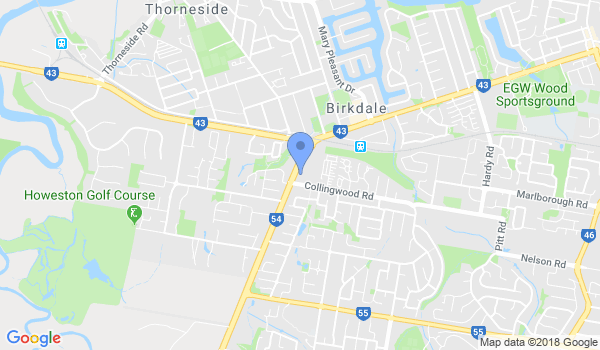Black Crane Kung Fu Schools location Map