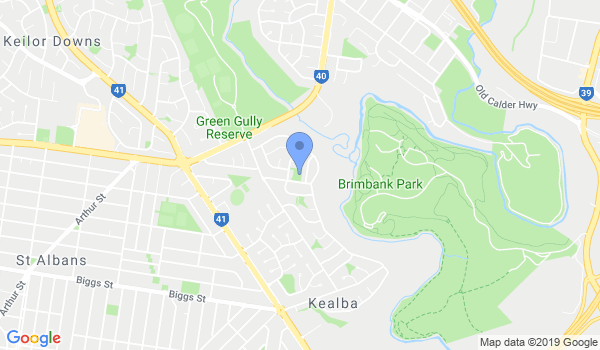 Black Dragon Kempo Karate location Map